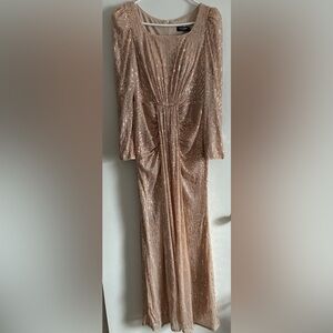 Elegant Sequin Maxi Dress